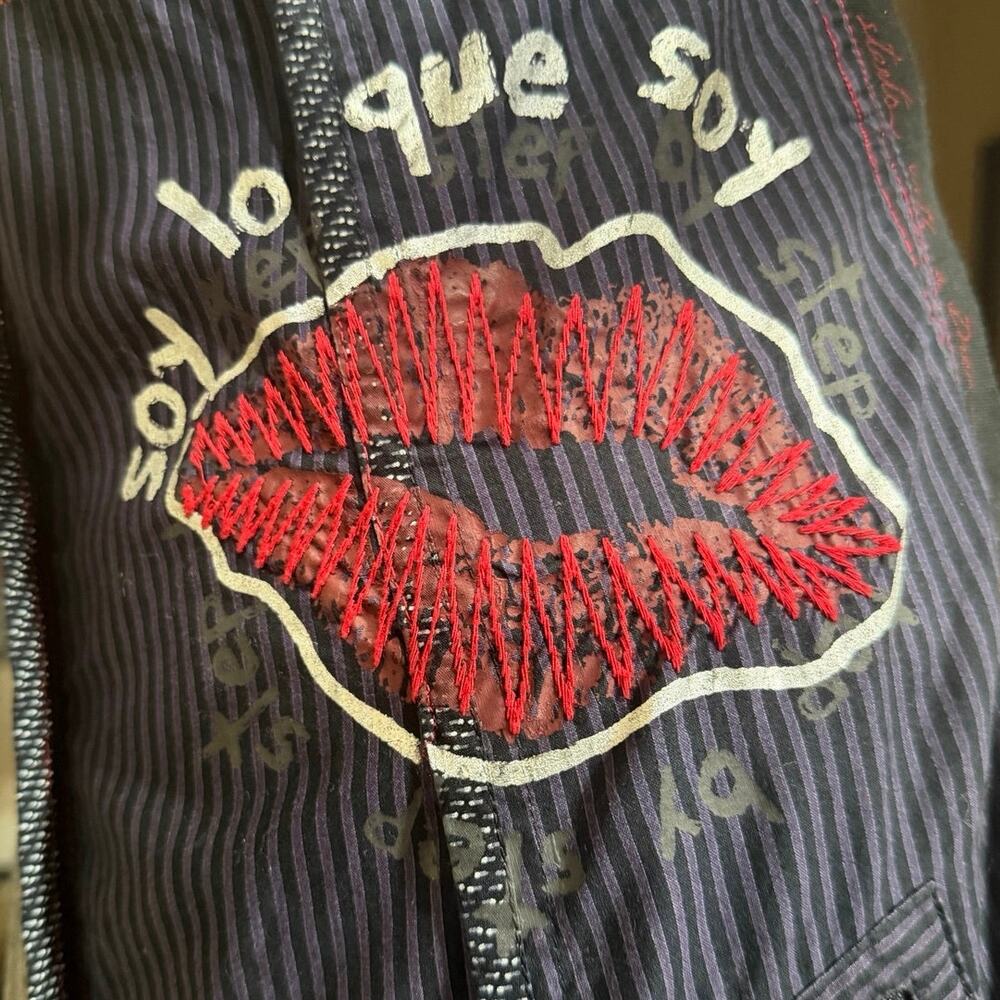 Desigual Size Small Patchwork Urban Streetwear Mi… - image 6